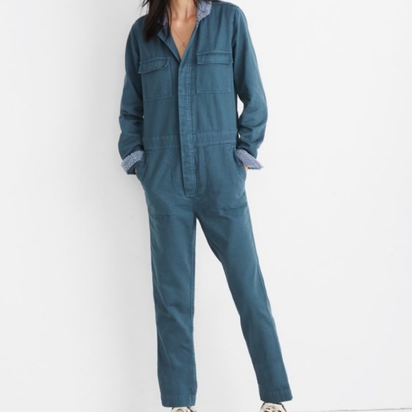Madewell Pants - Madewell Sherpa Coverall Jumpsuit